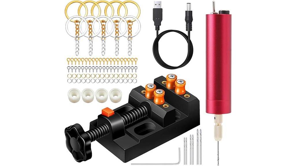 powerful electric drill set