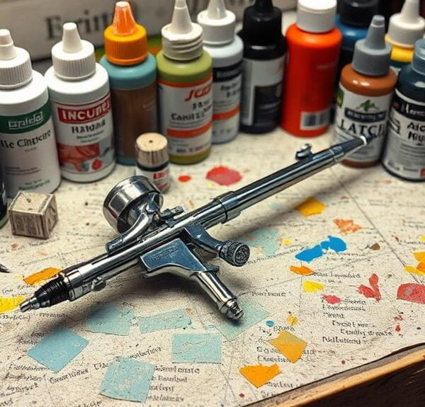 airbrush specific paint is required
