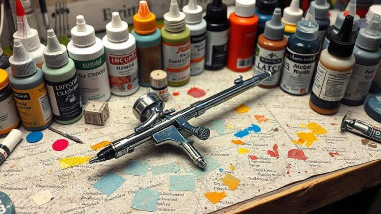 airbrush specific paint is required