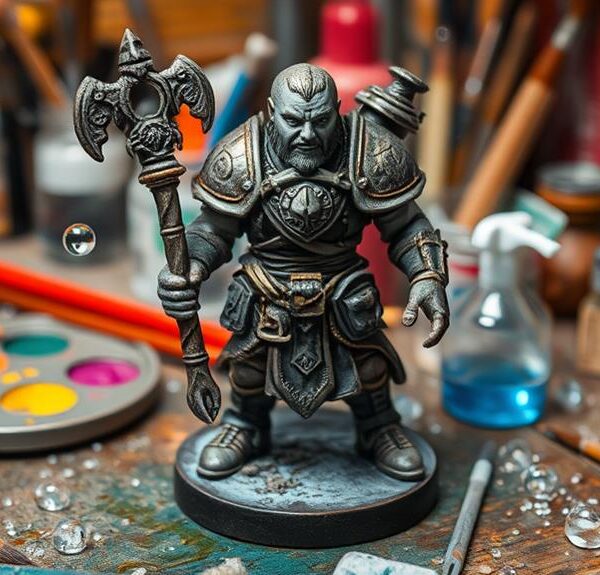 clean miniatures for display