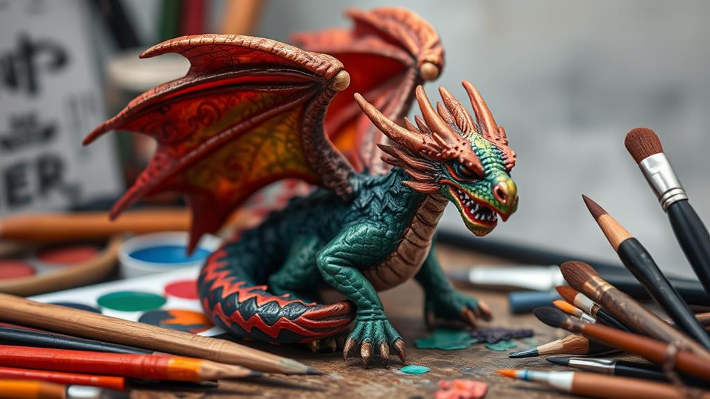 painting techniques for miniatures
