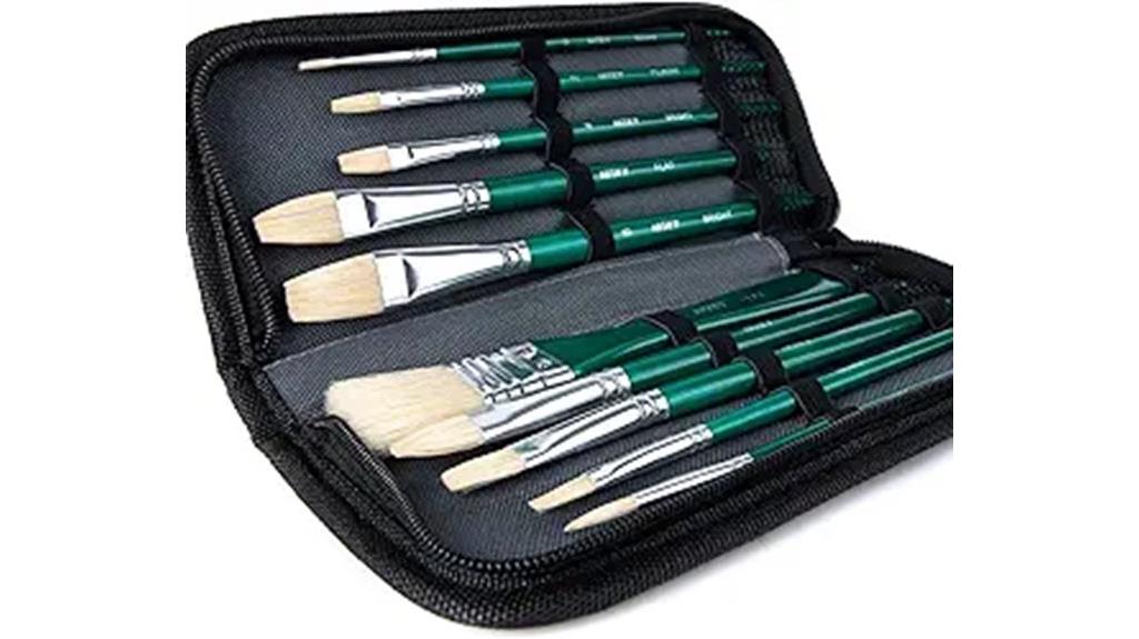 10 piece brush set