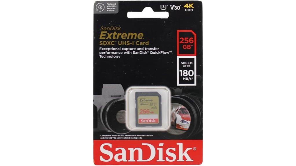 256gb extreme sdxc card