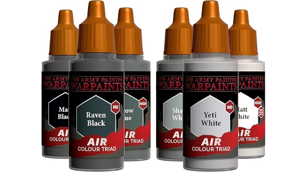 acrylic airbrush paint bundle
