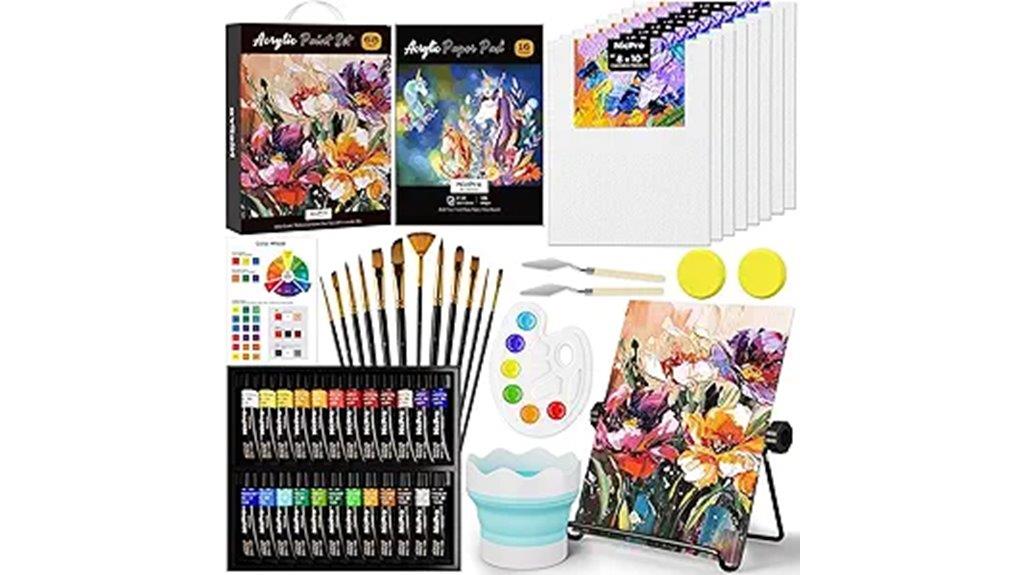 acrylic paint art set