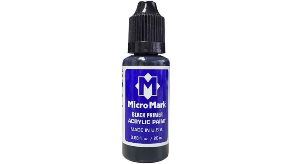 acrylic paint black primer