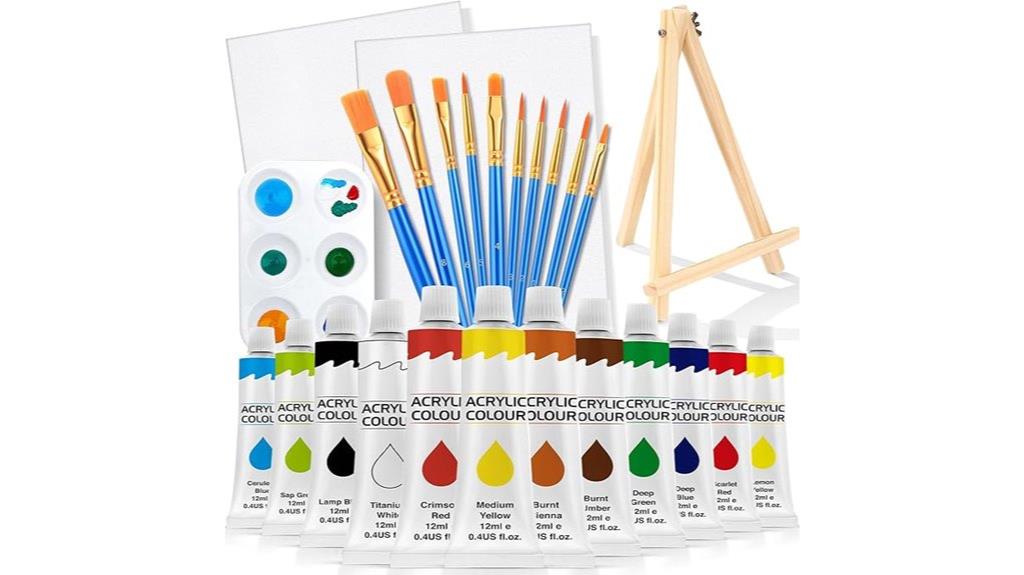 acrylic paint set bundle