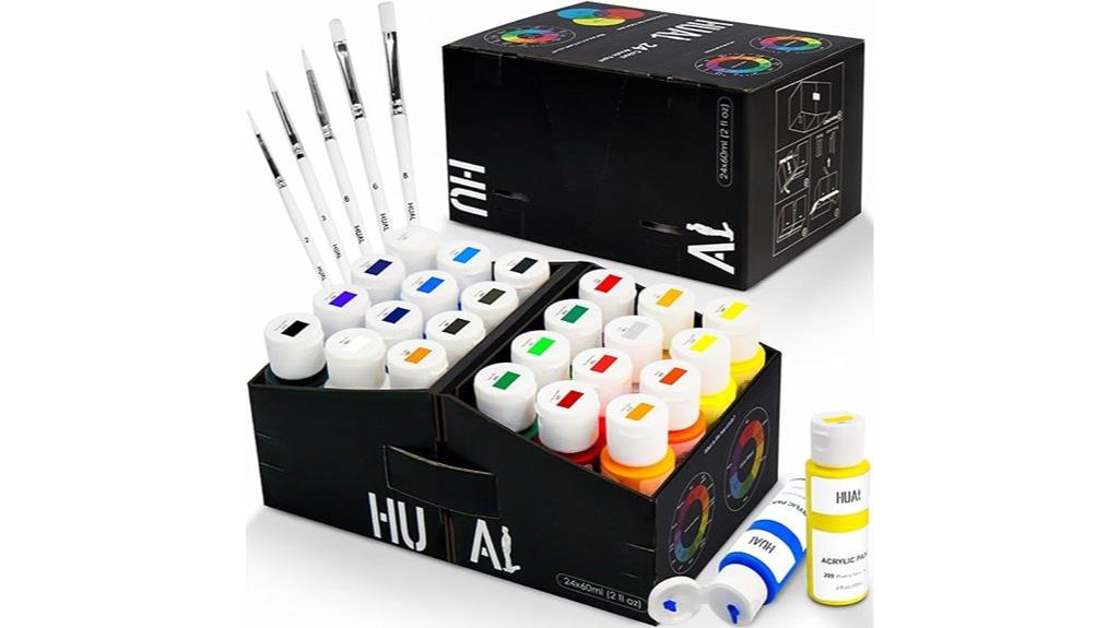 acrylic paint set essentials