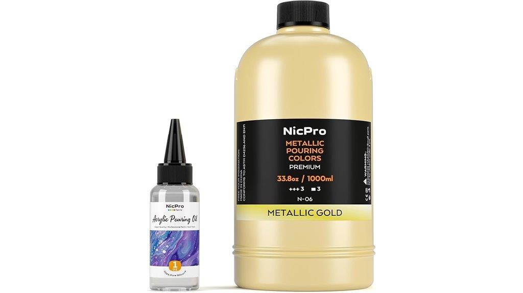 acrylic pour paint set