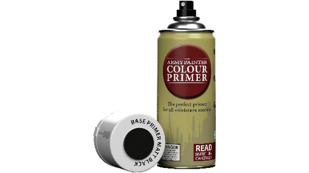 acrylic spray primer black