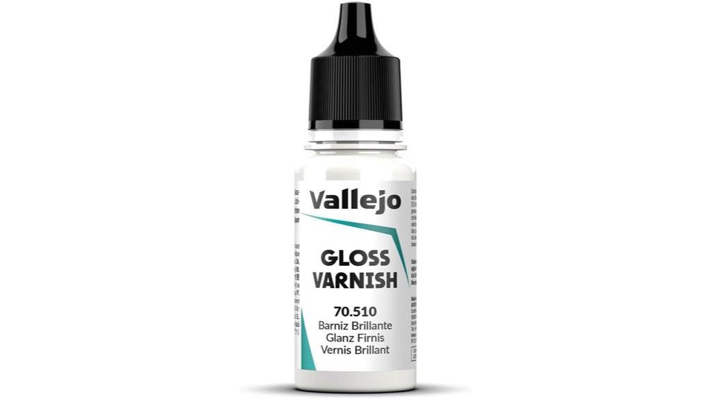 acrylic varnish glossy finish