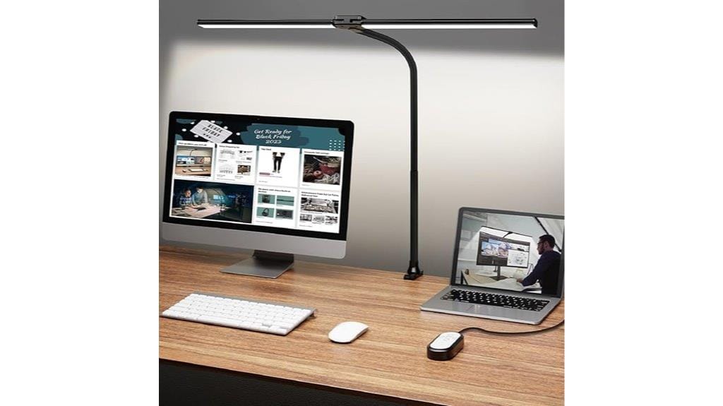 adjustable double head lamp
