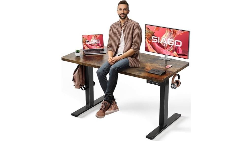 adjustable electric standing desk