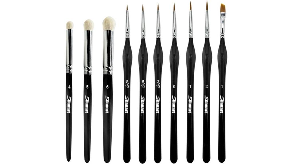 advanced miniature paint brushes