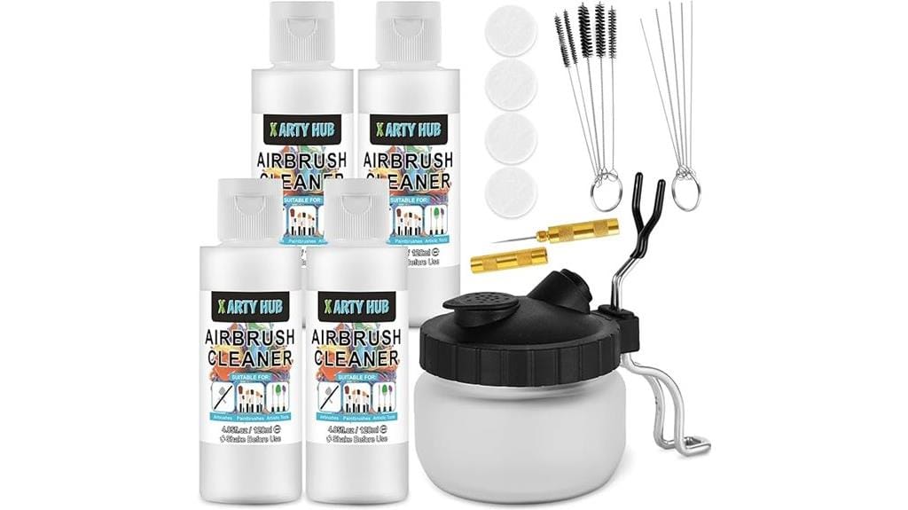 airbrush cleaning kit set