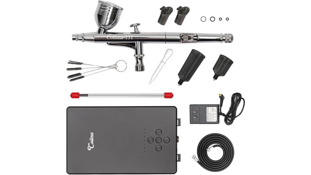 airbrush kit with compressor