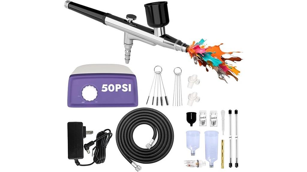 airbrush kit with compressor