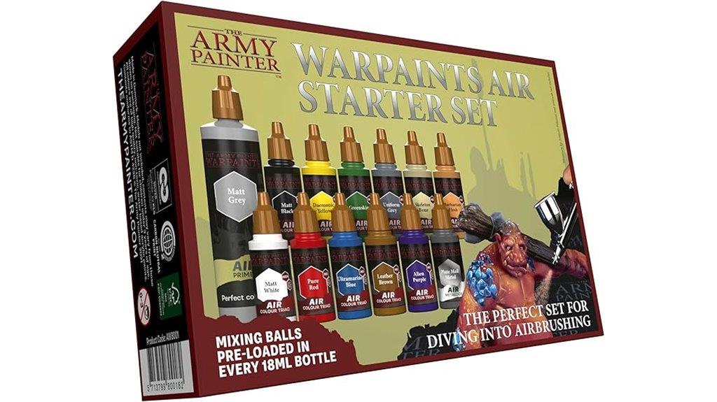 airbrush paint starter set