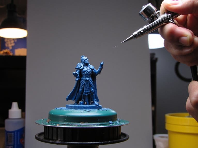 airbrush techniques for miniatures