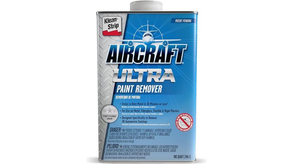 aircraft paint removal solution
