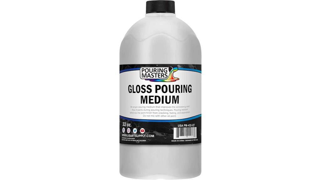 art supply pouring medium