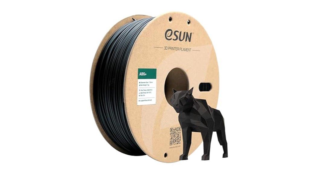 black 1 75mm abs filament