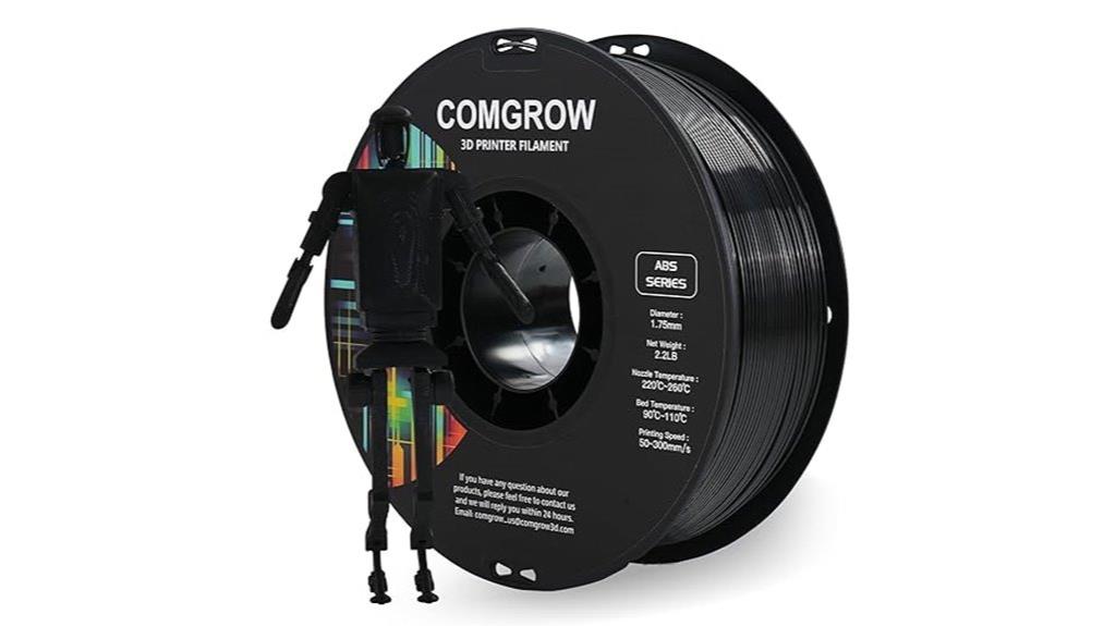 black abs 3d filament