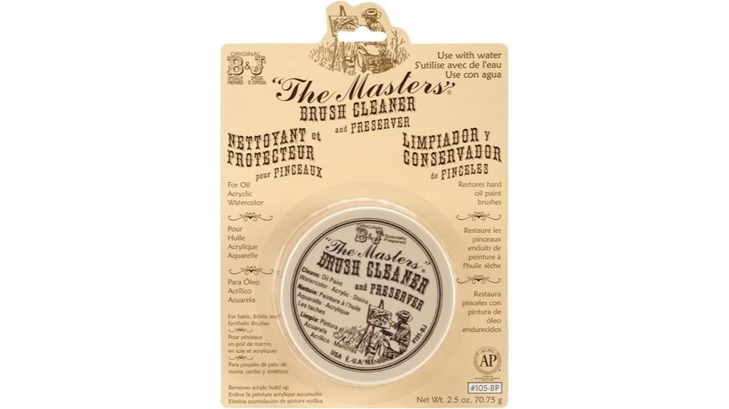 brush cleaner and preserver