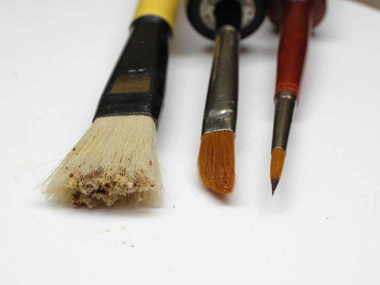 brush longevity and paint