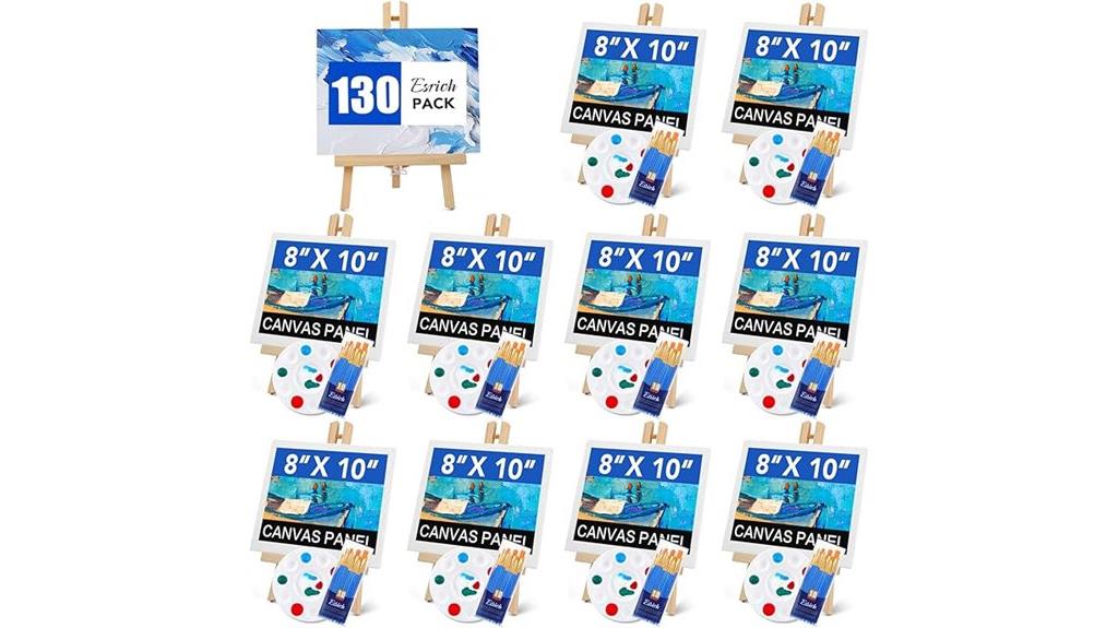 canvas painting kit set