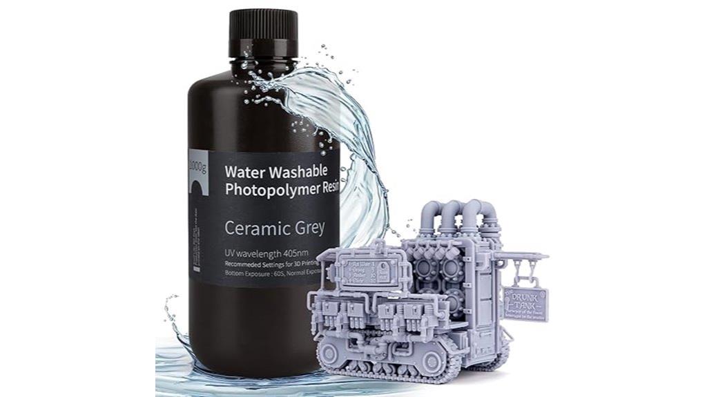 ceramic grey 3d resin