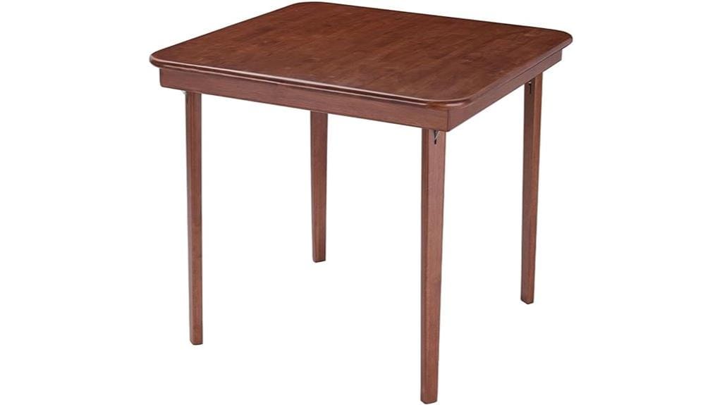 classic wood folding table