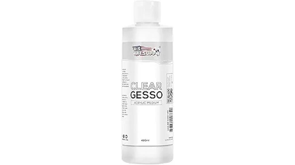 clear gesso primer 16oz