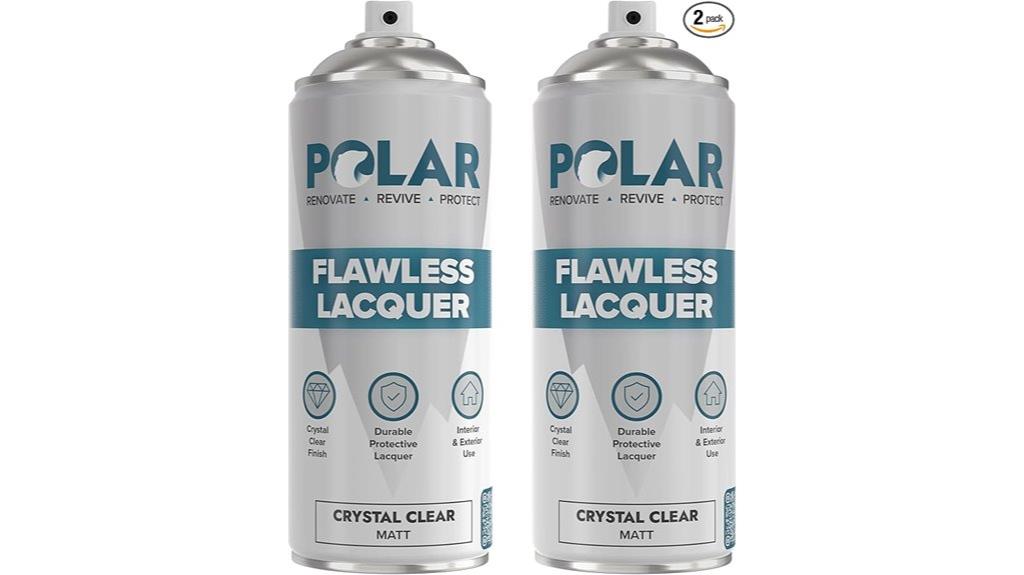 clear matte lacquer spray