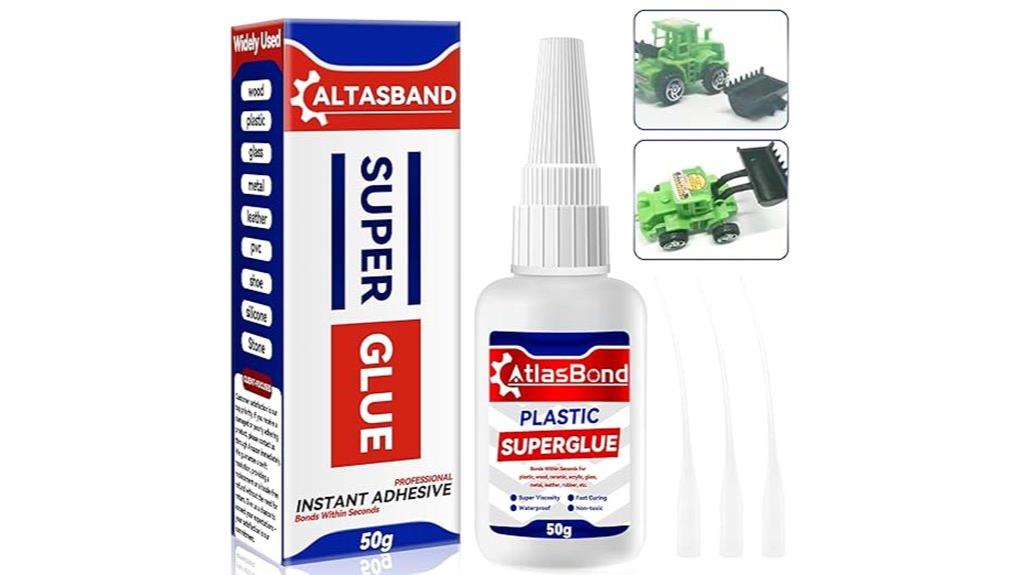 clear super glue kit