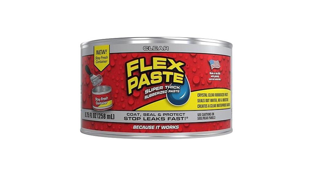 clear waterproof paintable sealant