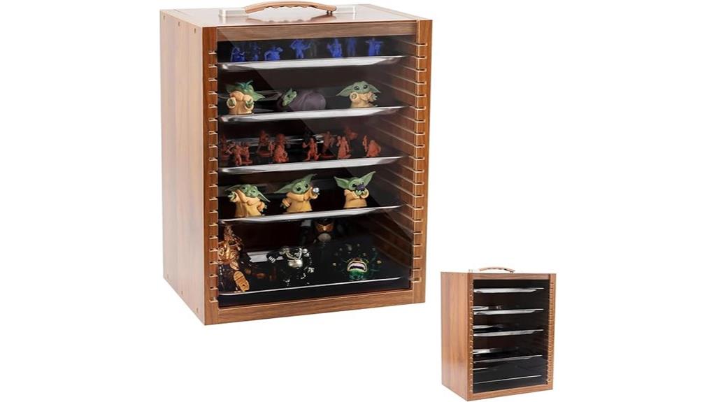 collectibles storage carrying case