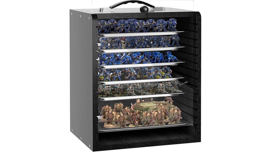 compact collectible storage solution