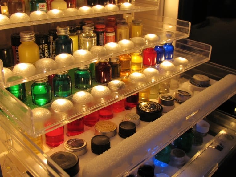 compact storage for minis