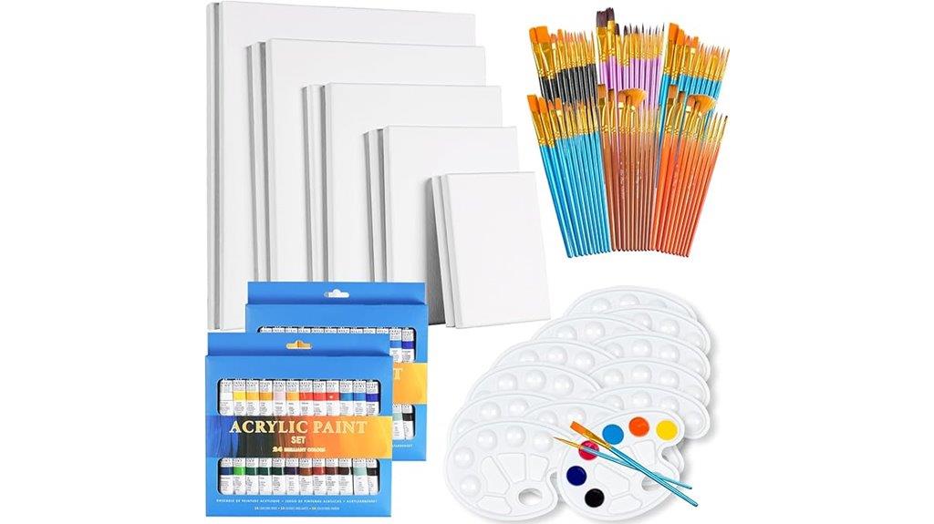 complete acrylic paint kit
