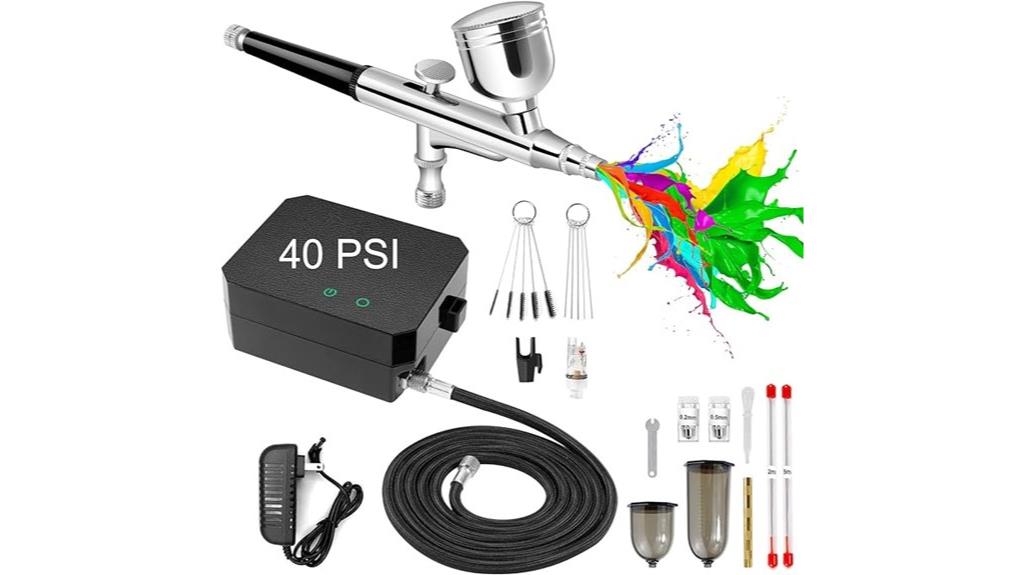 complete airbrush compressor kit