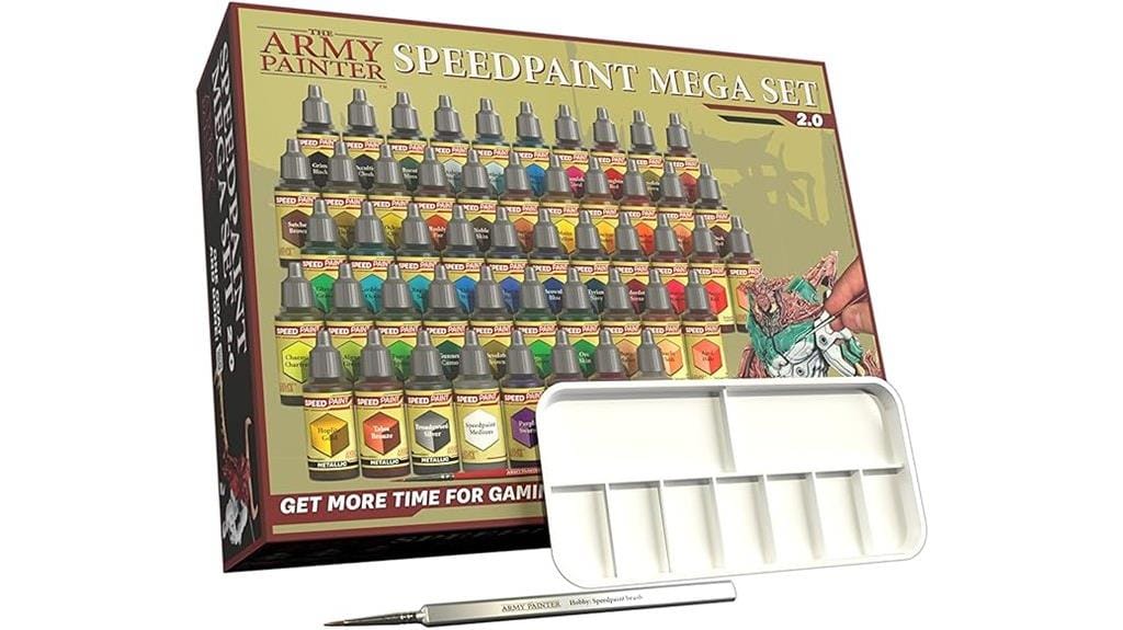 comprehensive painting set included