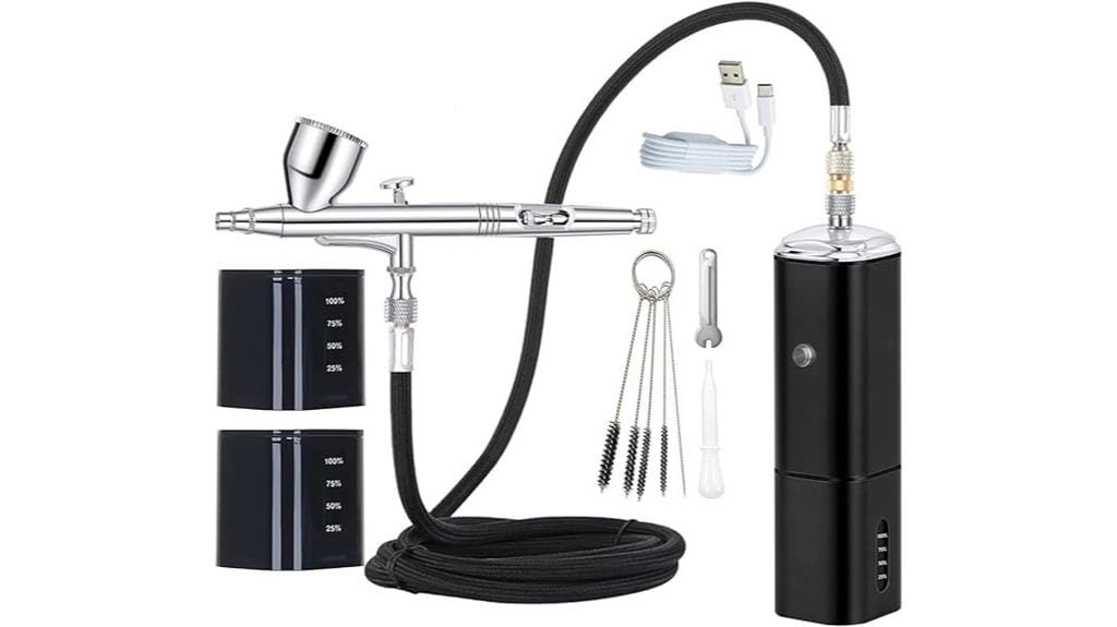 cordless airbrush compressor kit