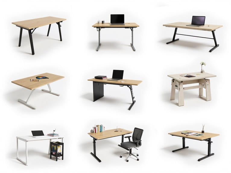 creative workspace hobby desks