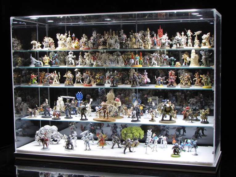 display cases for miniatures