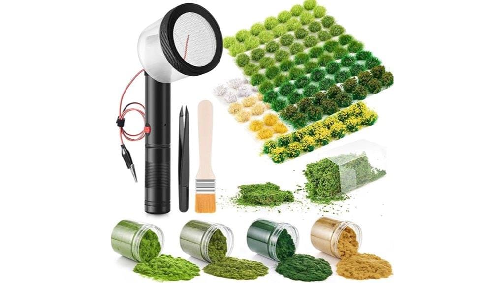 diy scenic grass applicator