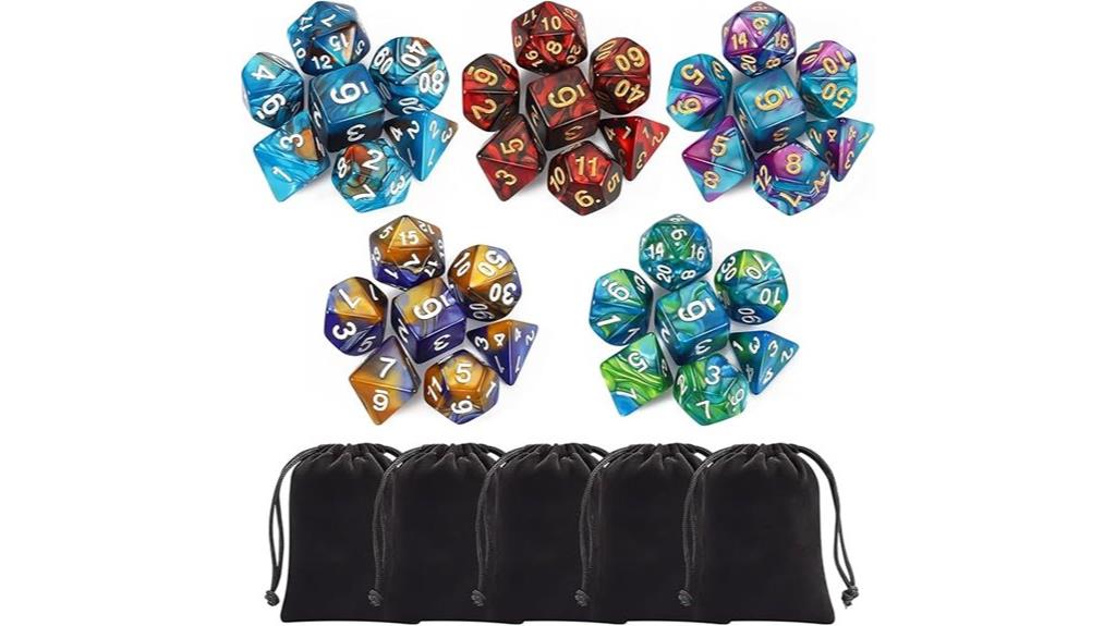dnd rpg gaming dice set