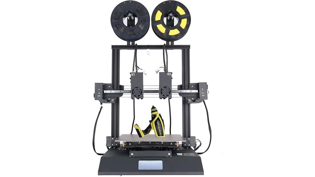 dual head wi fi 3d printer