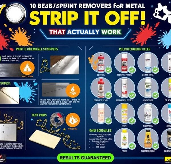effective metal paint removers