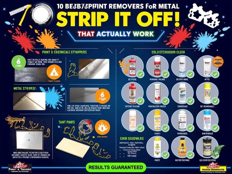 effective metal paint removers